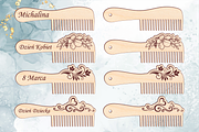 Set of combs for girls with the name, a Pattern Graphic by MegaPrezencik (Thumbnail 3 of 6)