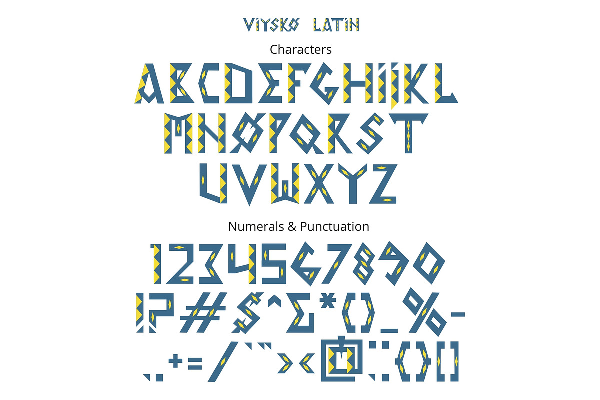 Viysko color font, a Font by Malena (Photo 2 of 7)