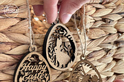 Easter Tags Bundle, Multilayer Files, a Templates & Theme by LaserCutano (Thumbnail 3 of 8)