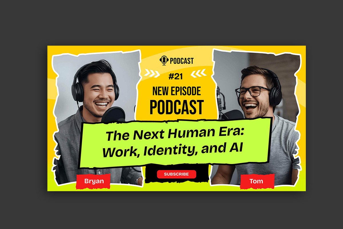 Podcast Youtube Thumbnail Template, a Social Media Template by Jiwstudio (Photo 5 of 6)