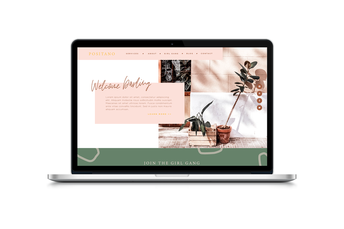 Positano ProPhoto 7 Template, a WordPress Template by The Blog Stop (Photo 2 of 3)