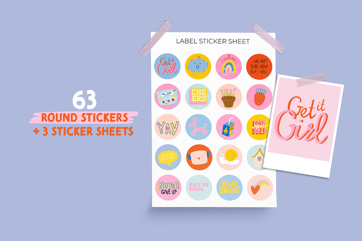 Girl Power Clipart & Quotes BUNDLE, a Graphic by Ruslana Lubenets (Photo 35 of 53)