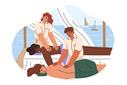 People in spa wellness salon set, a Healthcare Illustration by Good Studio (Thumbnail 8 of 10)