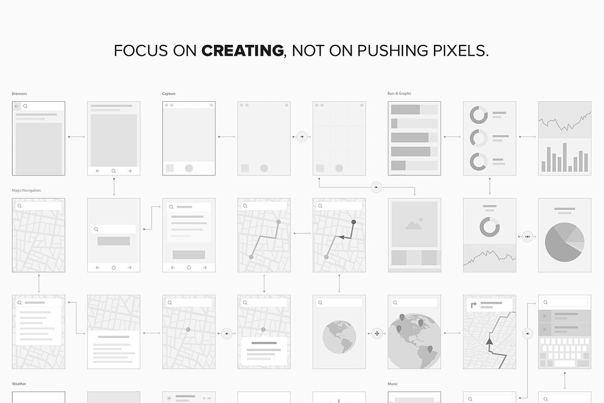 Information Architecture Kit, a Templates & Theme by UI8 (Photo 5 of 5)