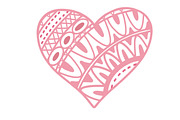Hippie & Boho Heart, Procreate Stamp, a Brush Add-On by Sense Library (Thumbnail 10 of 19)