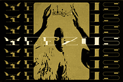 Yeezus, a Serif Font by JAF 34 (Thumbnail 1 of 10)