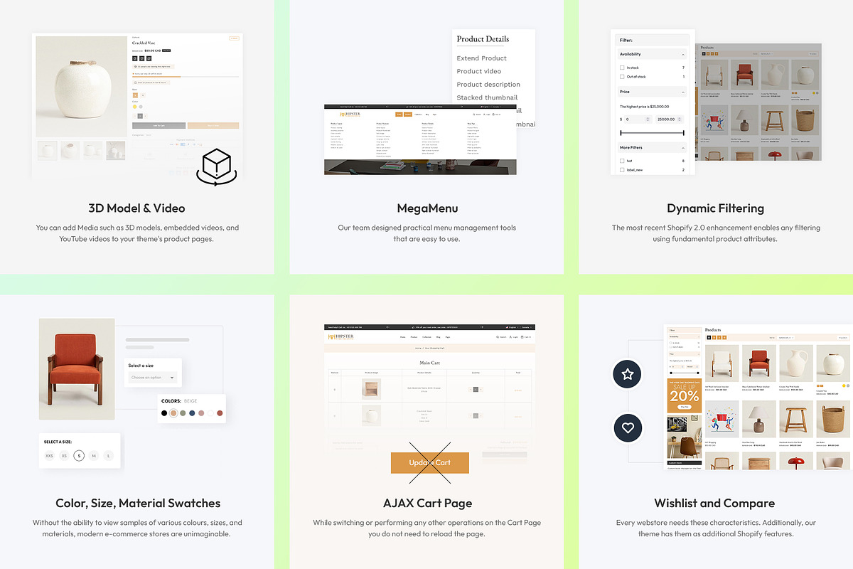 Home Furniture | Shopify Theme preview 6
