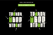 Rapuha - geometric display typeface, a Sans Serif Font by Pásha (Thumbnail 4 of 7)