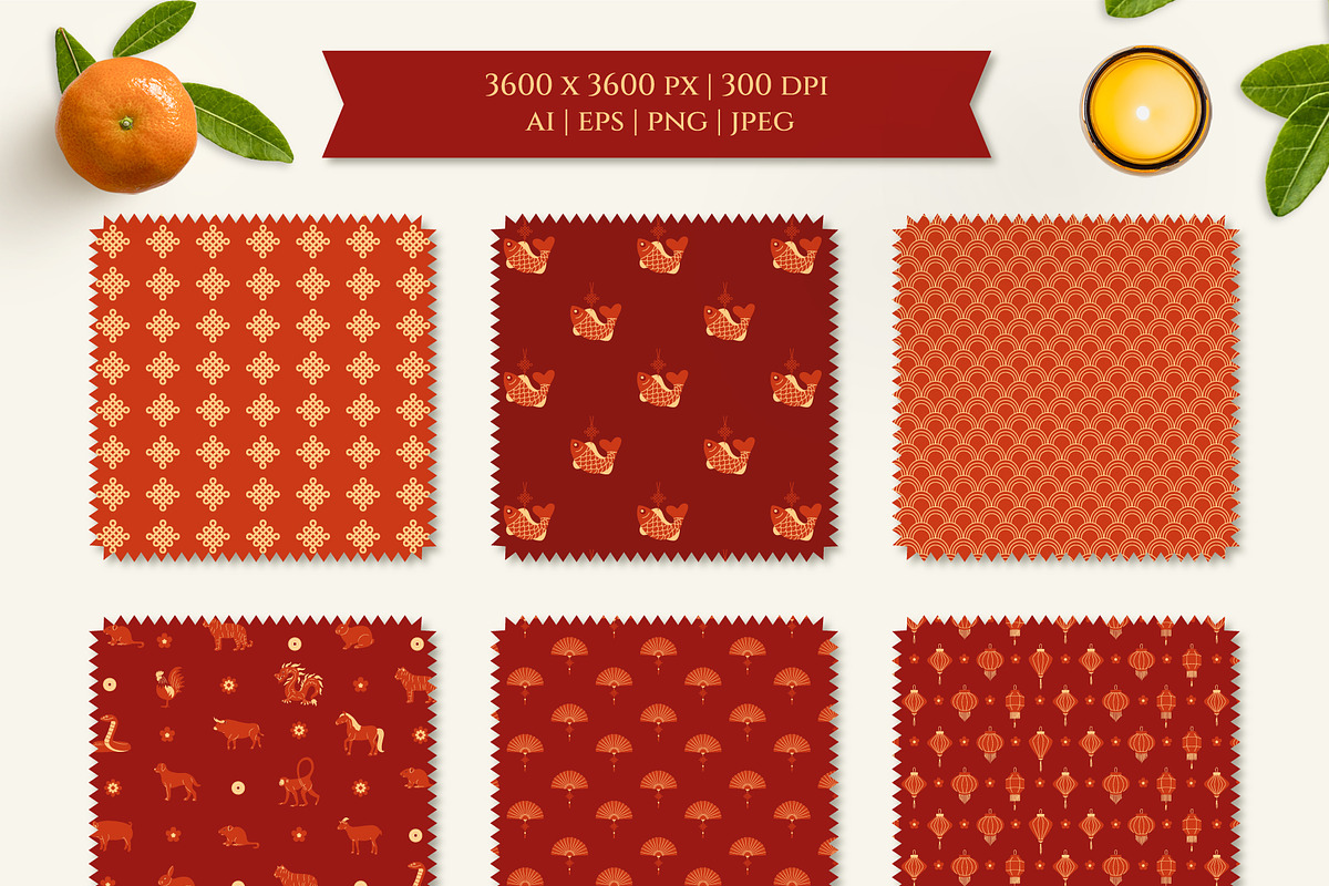 Lunar New Year collection, an Object Graphic by NatalieArtShop (Photo 7 of 12)