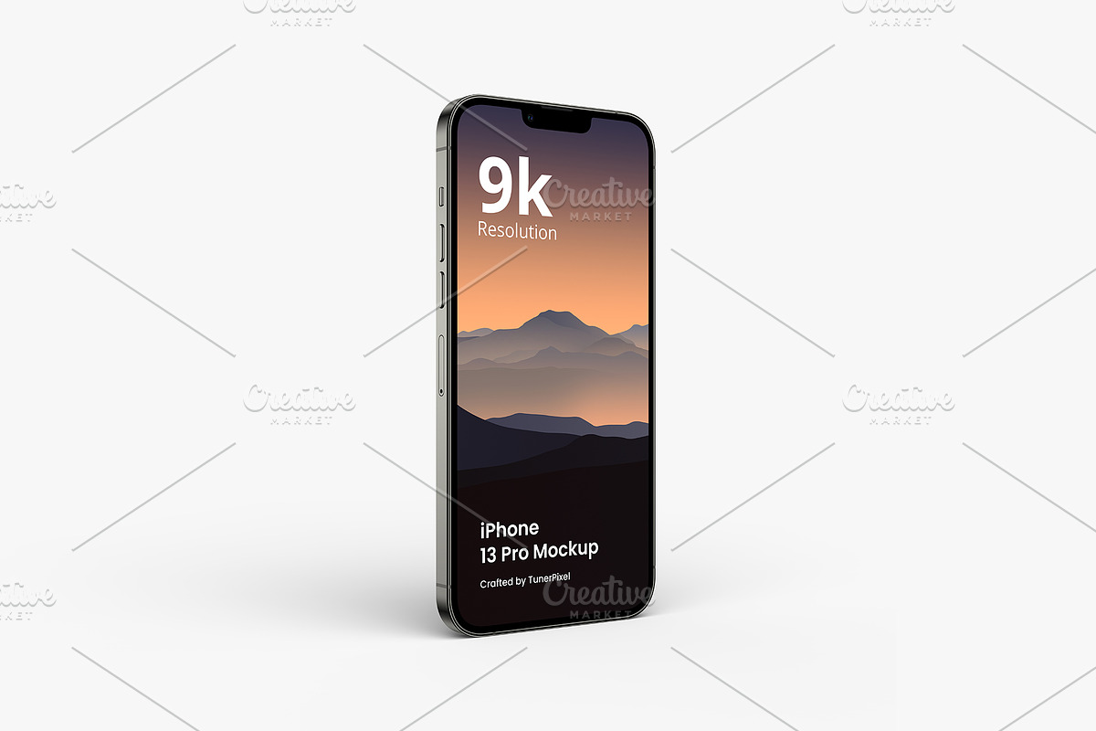 iPhone 13 Pro Mockup, an iPhone Mockup by Mockupia (Photo 3 of 27)