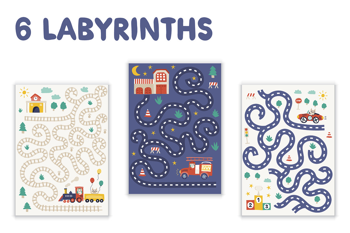 Little boy's world - kids bundle, an Illustration by RevolutionizZed (Photo 9 of 13)