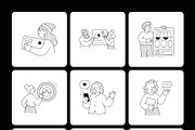 75 Marketing Illustrations, a Finance Illustration by Prosymbols (Thumbnail 11 of 12)