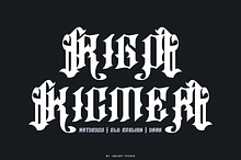 Rigo Kicmer - Old English Font