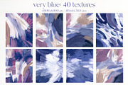 VERY PERI & BLUE abstract textures, a Texture Graphic by Yuliya Derbisheva (Thumbnail 4 of 14)
