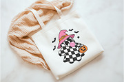 Cute Girly Ghost Blowing Bubble PNG, an Illustration by Watercolor design (Thumbnail 2 of 3)