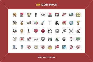 International day of persons icons, a Solid Icon by Wencory
