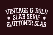 Gluttoner Inktrap | Vintage & Bold, a Serif Font by Lettertype Studio (Thumbnail 7 of 15)