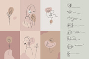 Minimalist Line Feminine Logos, a Decorative Illustration by Marylia (Thumbnail 6 of 9)