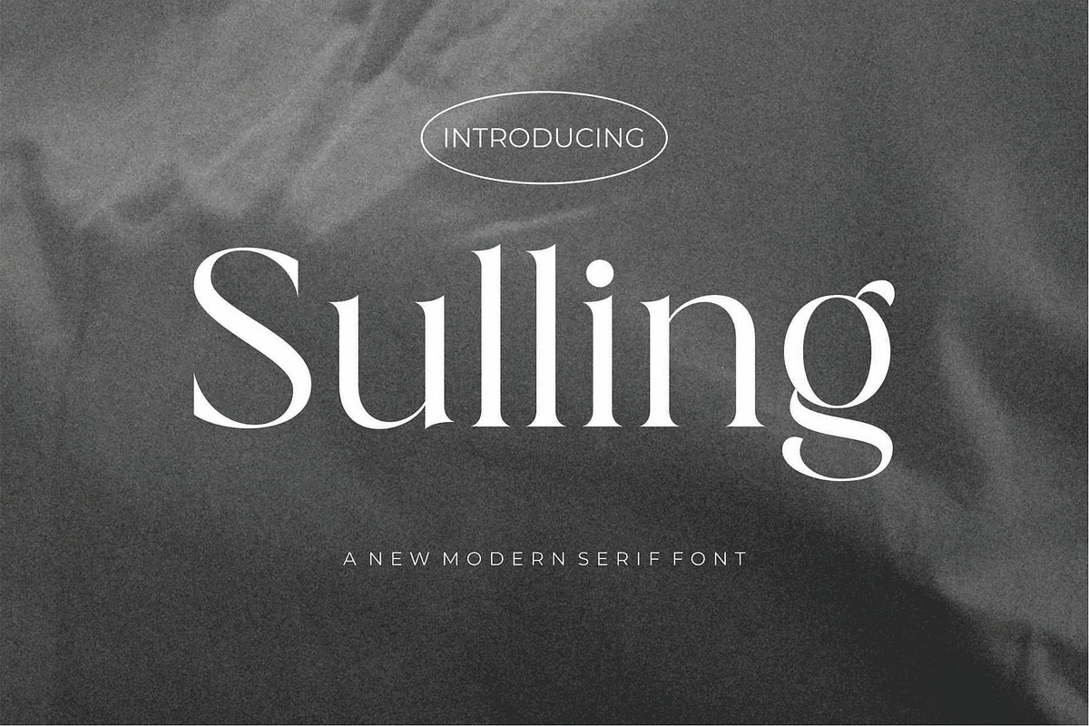 Sulling Modern Serif Font, a Serif Font by Dylla_studio (Photo 1 of 7)