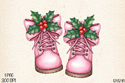 Coquette Christmas PNG, an Illustration by Designworld (Thumbnail 1 of 5)