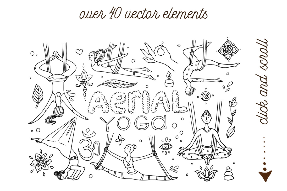 Do yoga, an Illustration by Steshnikova (Photo 3 of 7)
