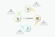 Line-X. Infographic Pack, a Presentation Template by Andrew Kras Design (Thumbnail 11 of 23)