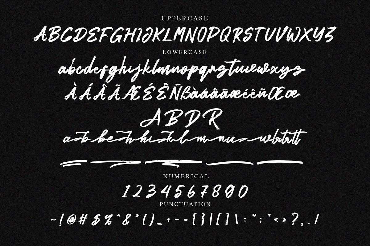 Rattamuka Brush Script Font, a Script Font by NTC Graphic (Photo 7 of 8)