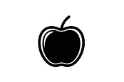 Apple Fruit Vector Icon Bundle, an Illustration by musafir_fashion (Thumbnail 2 of 49)