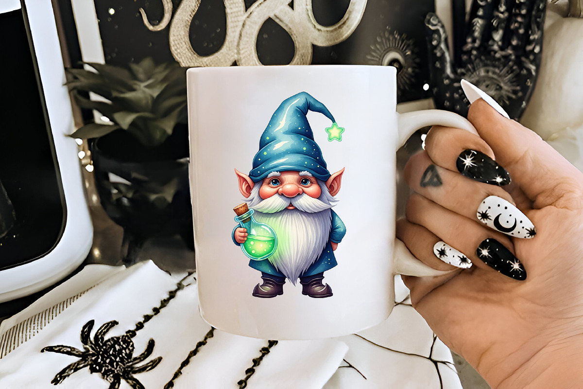 Halloween Cute Gnome Sublimation, an Illustration by RobertsArt (Photo 3 of 7)