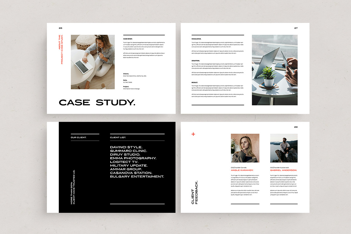 Architecture Portfolio Landscape, a Brochure Template by Occy Design (Photo 5 of 6)