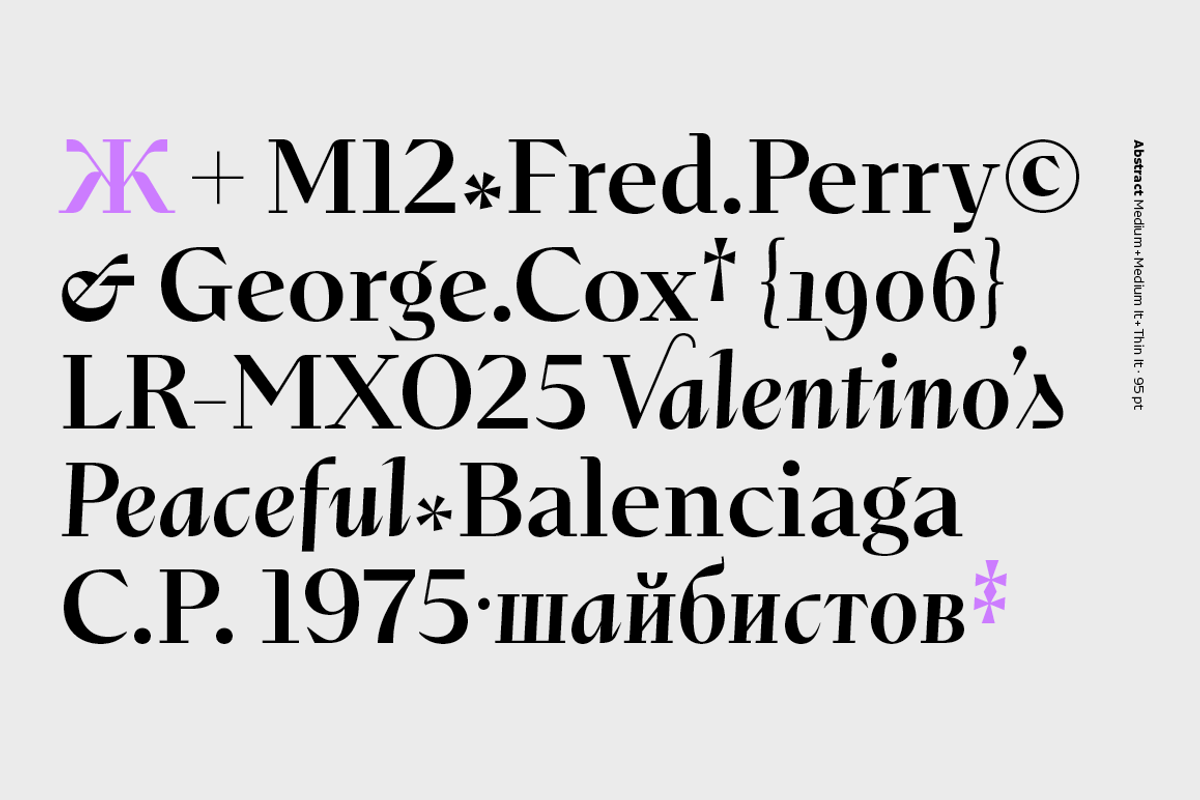 Abstract - Family 50% off, a Serif Font by Los Andes Type (Photo 13 of 15)