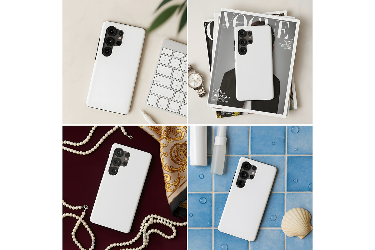 Samsung S25 Ultra Mockup Bundle, an Android Mockup by UrbanMockupsStore (Photo 4 of 6)