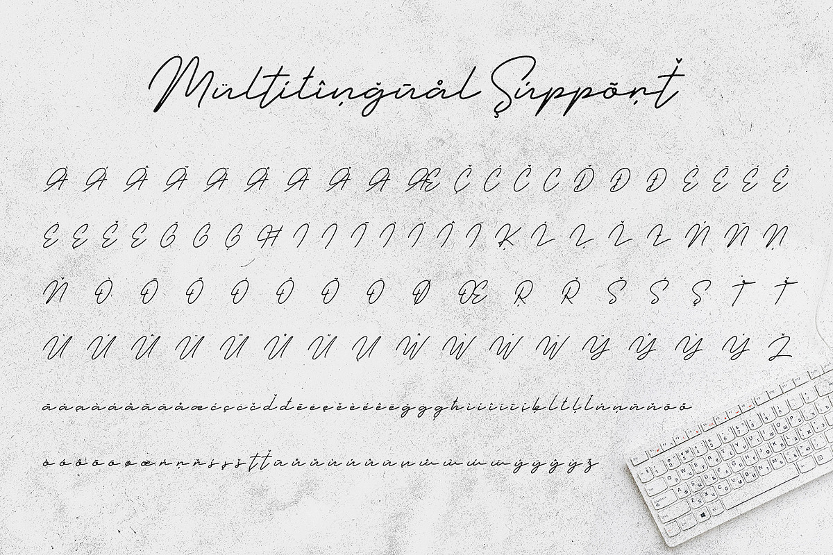 Hilstoria Signature Font, a Script Font by Wandery Supply (Photo 17 of 18)