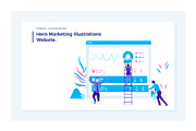 Marketing & Courses Illustrations, an Illustration by marwa_elgendy (Thumbnail 9 of 27)