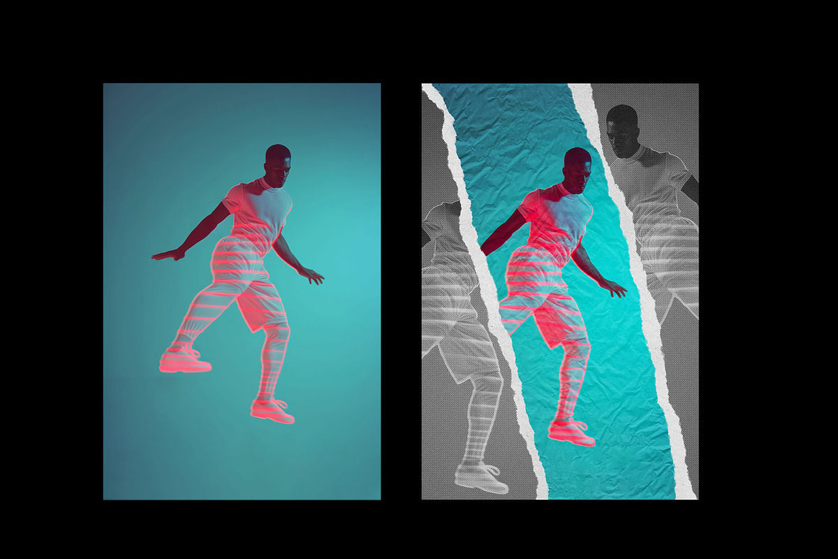 Paper Pieces Poster Effect, a Layer Style Add-On by Design Squad