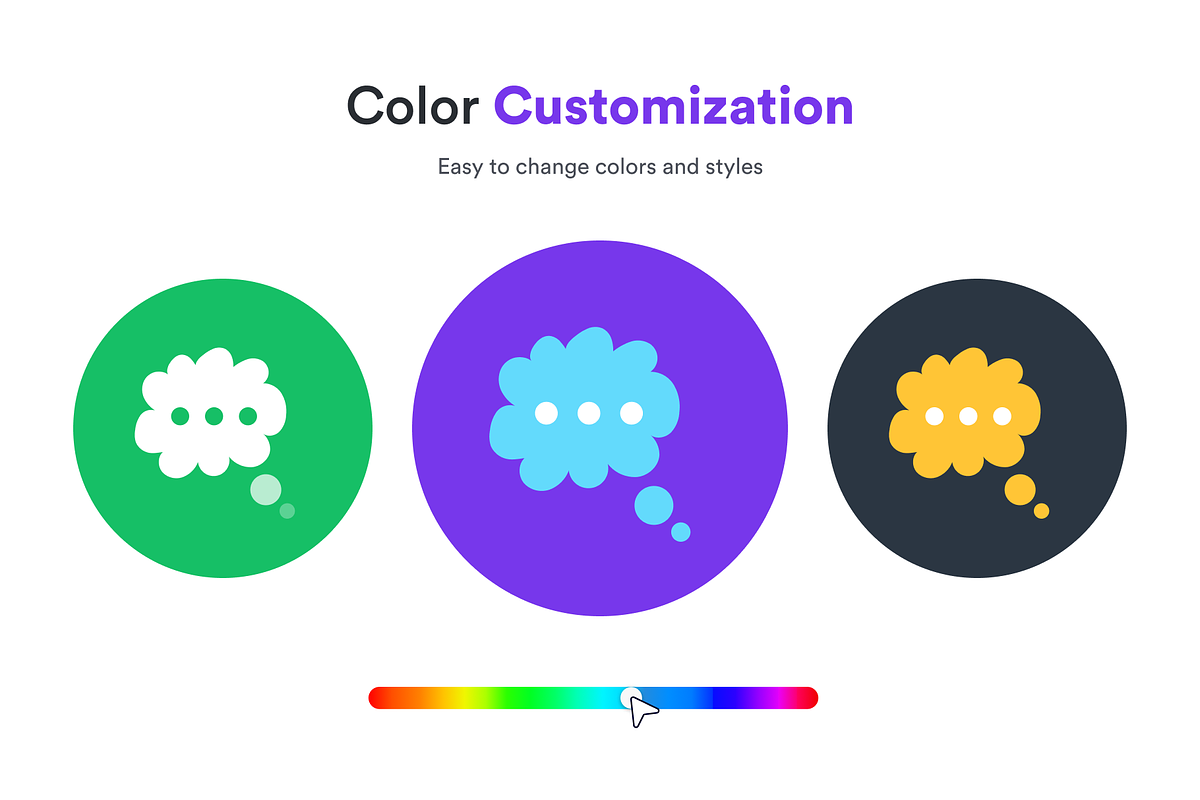 Flat Messages Icons, a Duotone Icon by Brickclay (Photo 4 of 6)