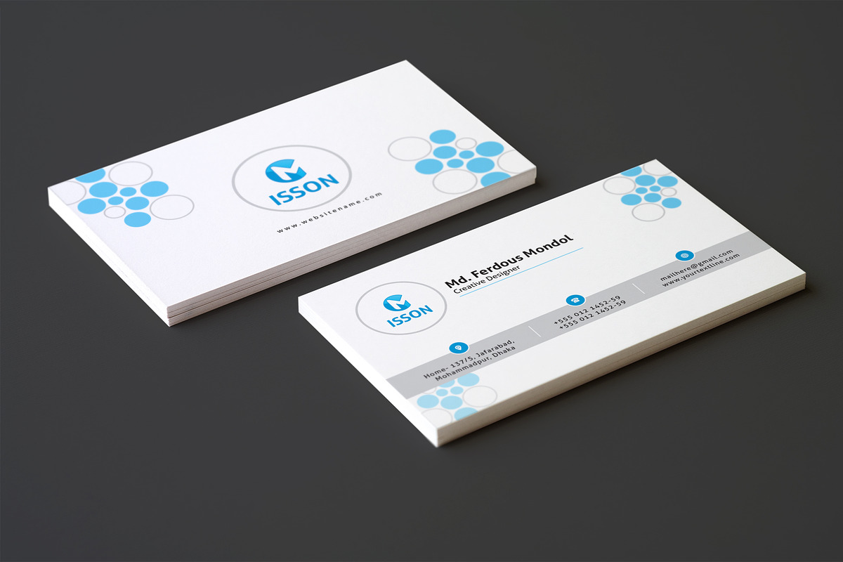 Business Card, a Business Card Template by ZAAS (Photo 6 of 6)