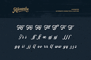 Alevantre, a Script Font by ilhamtaro (Thumbnail 10 of 11)