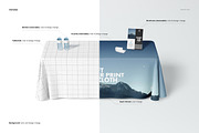 6ft Polyester Tablecloth Mockup Set, a Household Mockup by creatsy5 (Thumbnail 3 of 10)