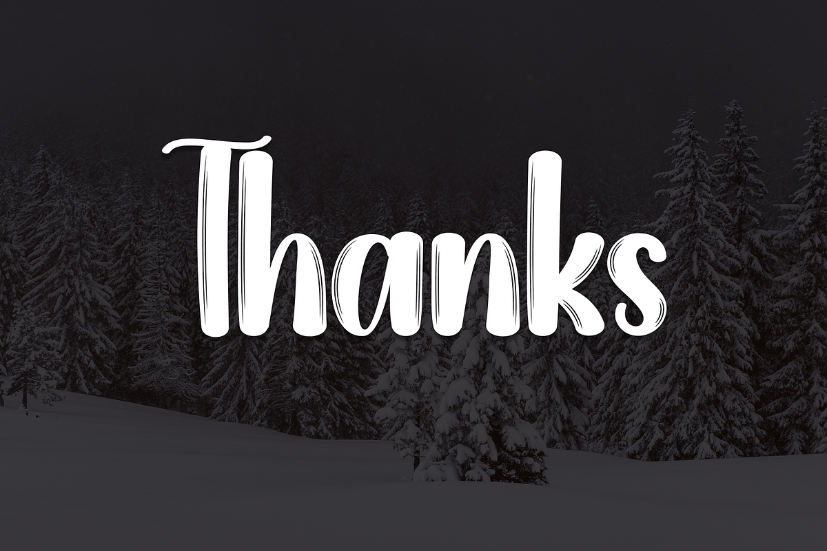 Snowly | Script Font, a Handwritten Font by Scratchones (Photo 9 of 9)