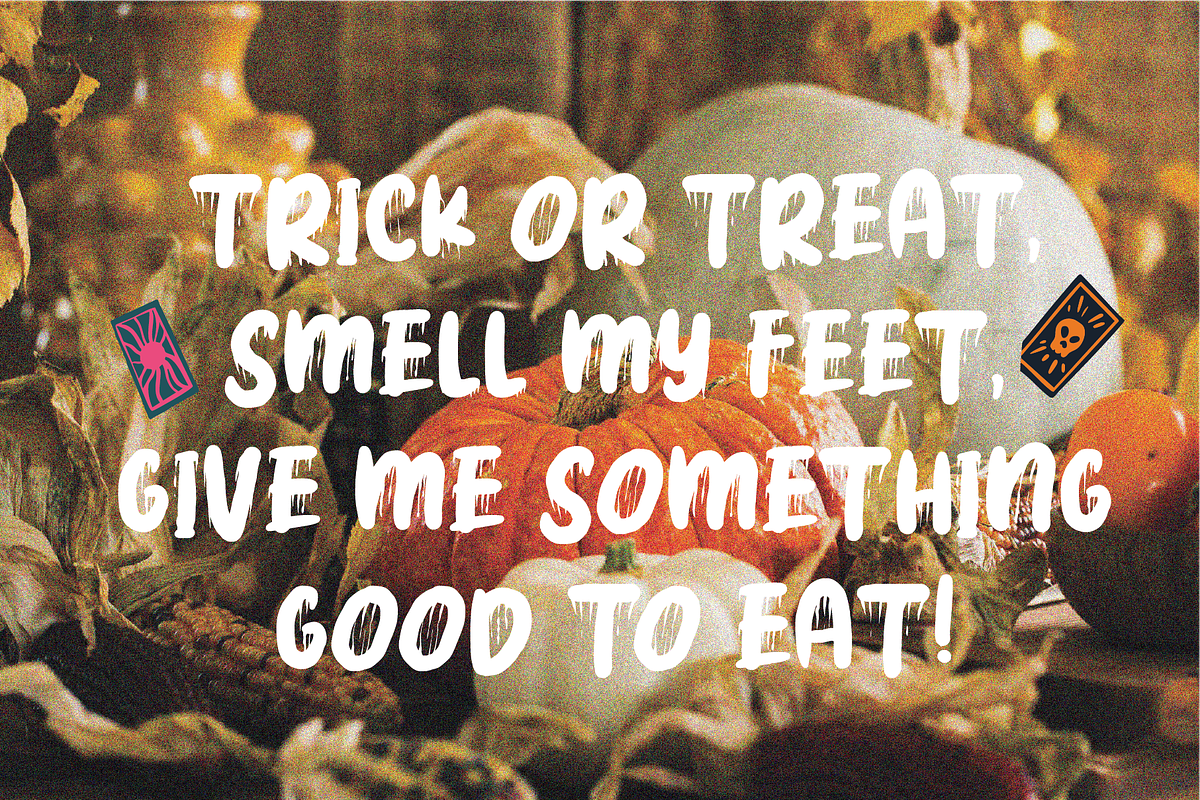 BrainBlood | Halloween Font, a Handwritten Font by Berdansabersama (Photo 4 of 8)