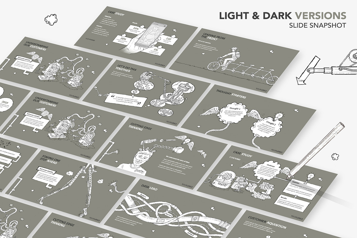 Pro-Draw Pitch Deck Presentation, a Presentation Template by Drawn By My Actual Hand (Photo 11 of 13)