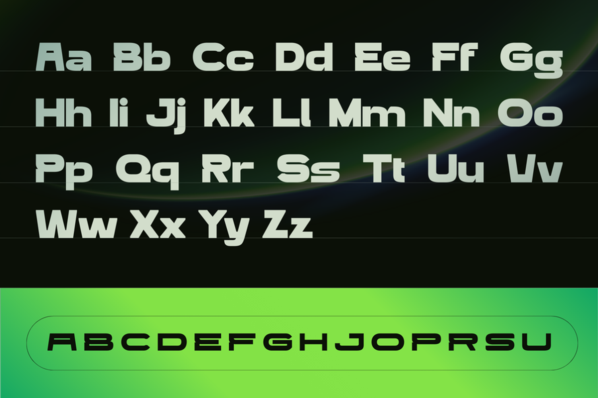 Qepho Modern - Sans Serif Logo Font, a Sans Serif Font by Nirmana Visual (Photo 11 of 12)