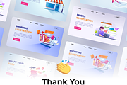 Modern Illustration Landing Page, a Landing Page Template by Pixel Blend (Thumbnail 4 of 7)