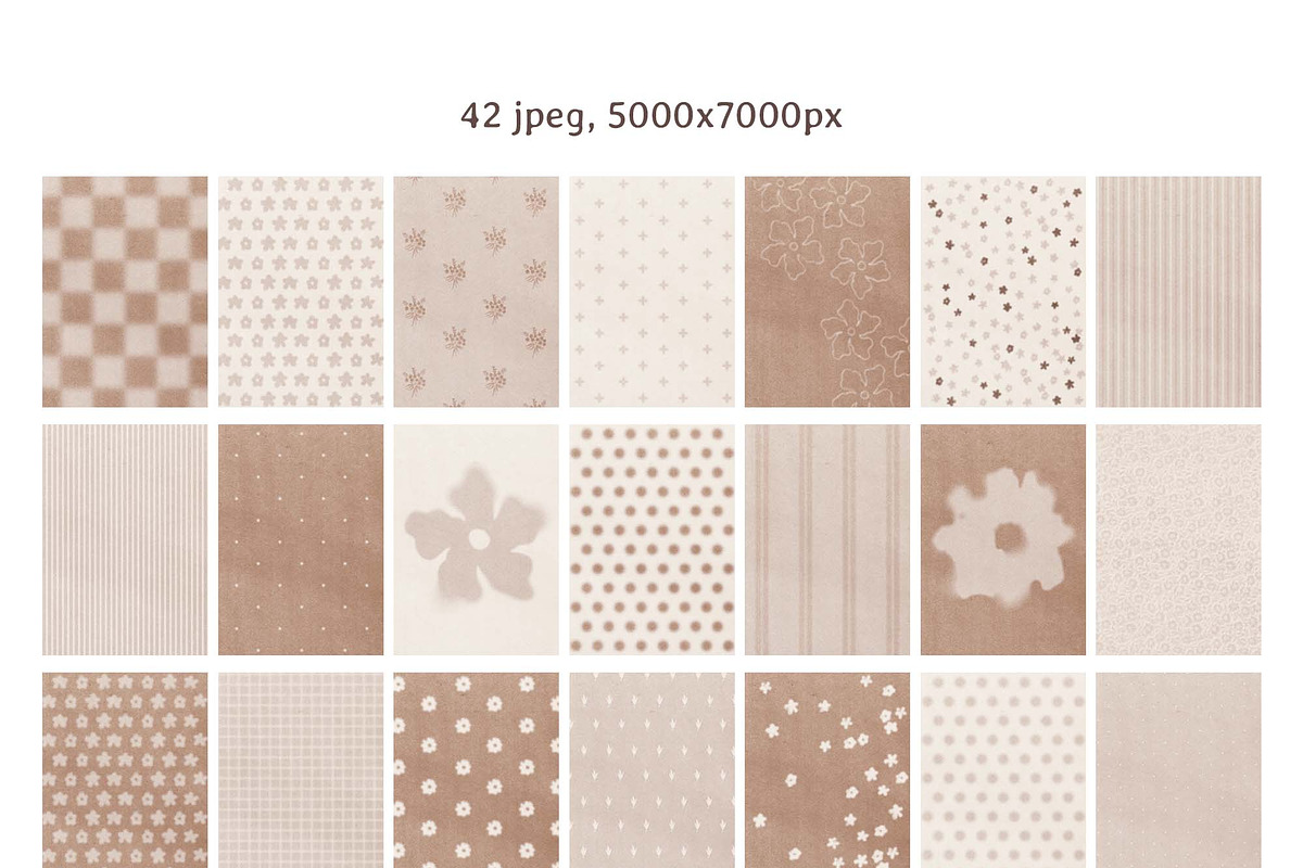 Meadow Notes Floral Backgrounds, a Background Graphic by DigARTbyHavroshka (Photo 8 of 10)