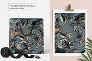 Indigo Jungle Tropical Seamles 2026, a Pattern Graphic by Luiz da Rolt Grathwohl (Thumbnail 19 of 24)