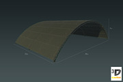 Hangar Big, an Architecture 3D Model by 3DCaster (Thumbnail 1 of 6)