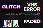 12 Text Effect Templates, a Layer Style Add-On by iDoodle Studio (Thumbnail 3 of 6)