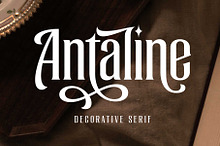 Antaline - Display Font
