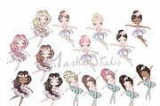 Fairies & Butterflies Clipart, an Illustration by Masha  Studio (Thumbnail 7 of 9)